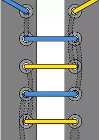 既简单又好看的鞋带系法（几十种鞋带花式系法）(70)