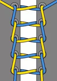 既简单又好看的鞋带系法（几十种鞋带花式系法）(43)