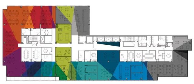 办公空间平面图（十个颇具创意的办公室平面图）(7)