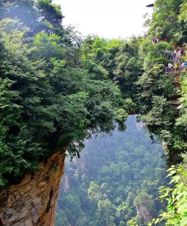 张家界风景区位于我国的哪一个省份 ，湖南张家界是怎么样的一个地方呢？图1