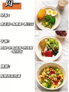 ​一周减肥食谱要吃什么（盘点一周减肥食谱）