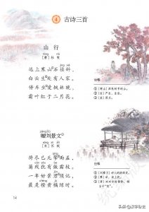 ​停车枫林晚是什么意思（字解古诗文：停车坐爱枫林晚）