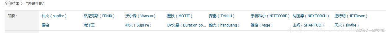 强光手电什么牌子最亮（强光手电品牌大排行）(2)