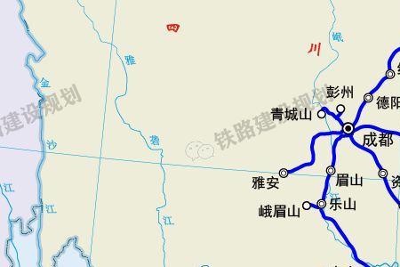 成昆高铁最新线路图