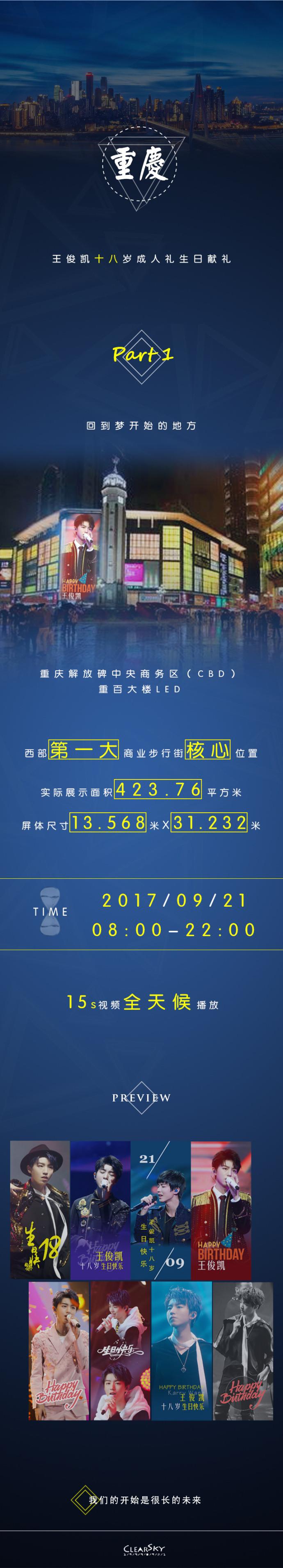 王俊凯将满18岁，粉丝壕气送百万应援，为他承包外太空和18架飞机