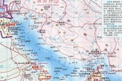 ​霍尔木兹海峡地图位置