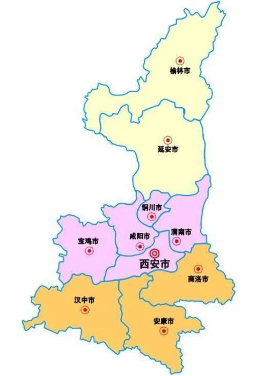 陕西所有城市gdp排名（陕西的城市都是几线城市）