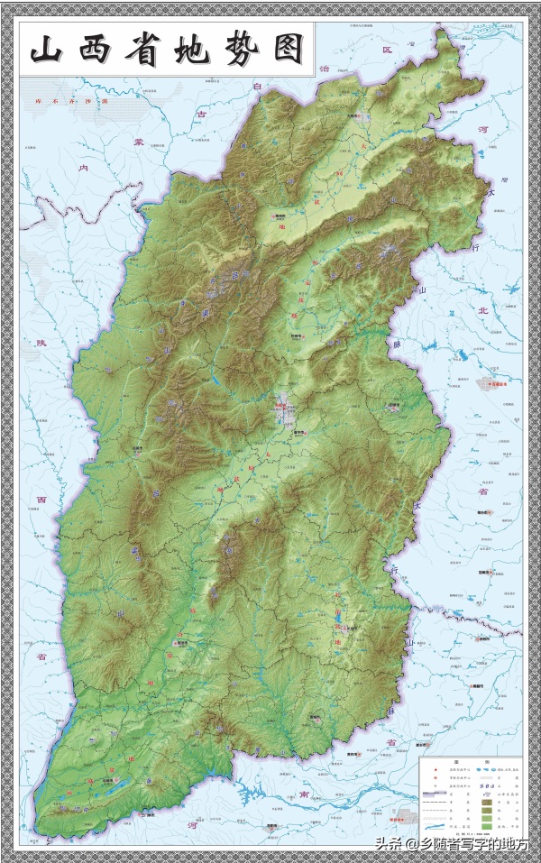 超清！山西省地图大全，建议收藏