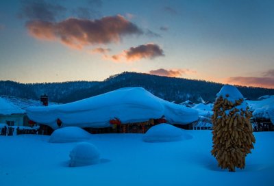 ​当年杨子荣歼灭土匪的地方，林海雪原的取景地之一