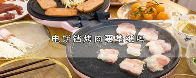 ​电饼铛可以用锡纸烤肉块吗 电饼铛纸上烤肉