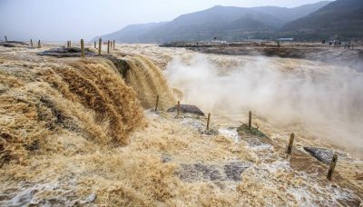 ​壶口瀑布的最佳时间 壶口瀑布冬季景色