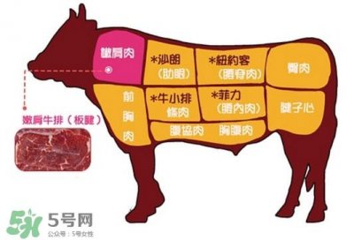 ​牛排是牛的哪个部位？牛排是牛身上哪块肉？