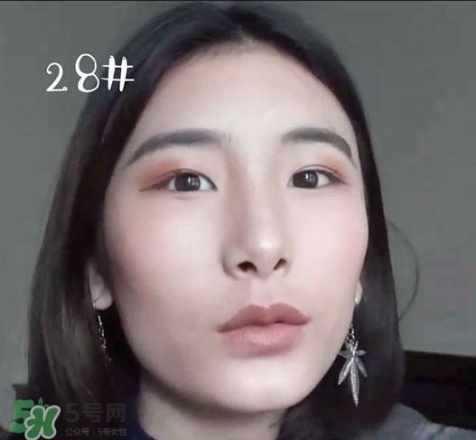 miss rose口红怎么样？miss rose口红色号试色