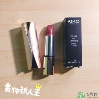 kiko口红6系色号推荐_kiko口红6系试色图