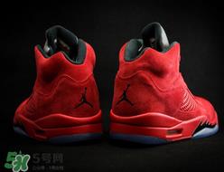 air jordan 5 red suede多少钱？乔丹5代红色麂皮专柜价格