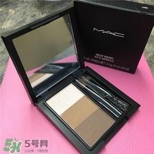 mac2017春季眉粉色号 mac三色眉粉试色